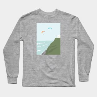 On the Coast of Lima, Peru Long Sleeve T-Shirt